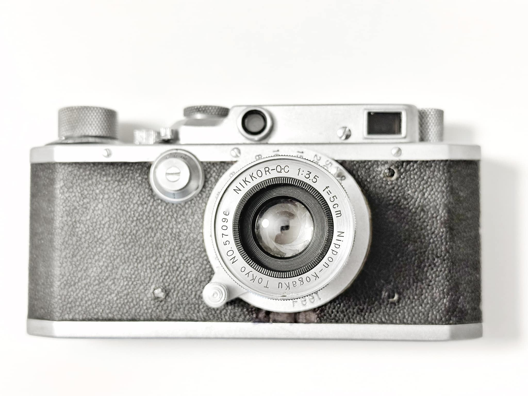 What year was Canon Nikkor 5cm f3.5 lens produced?