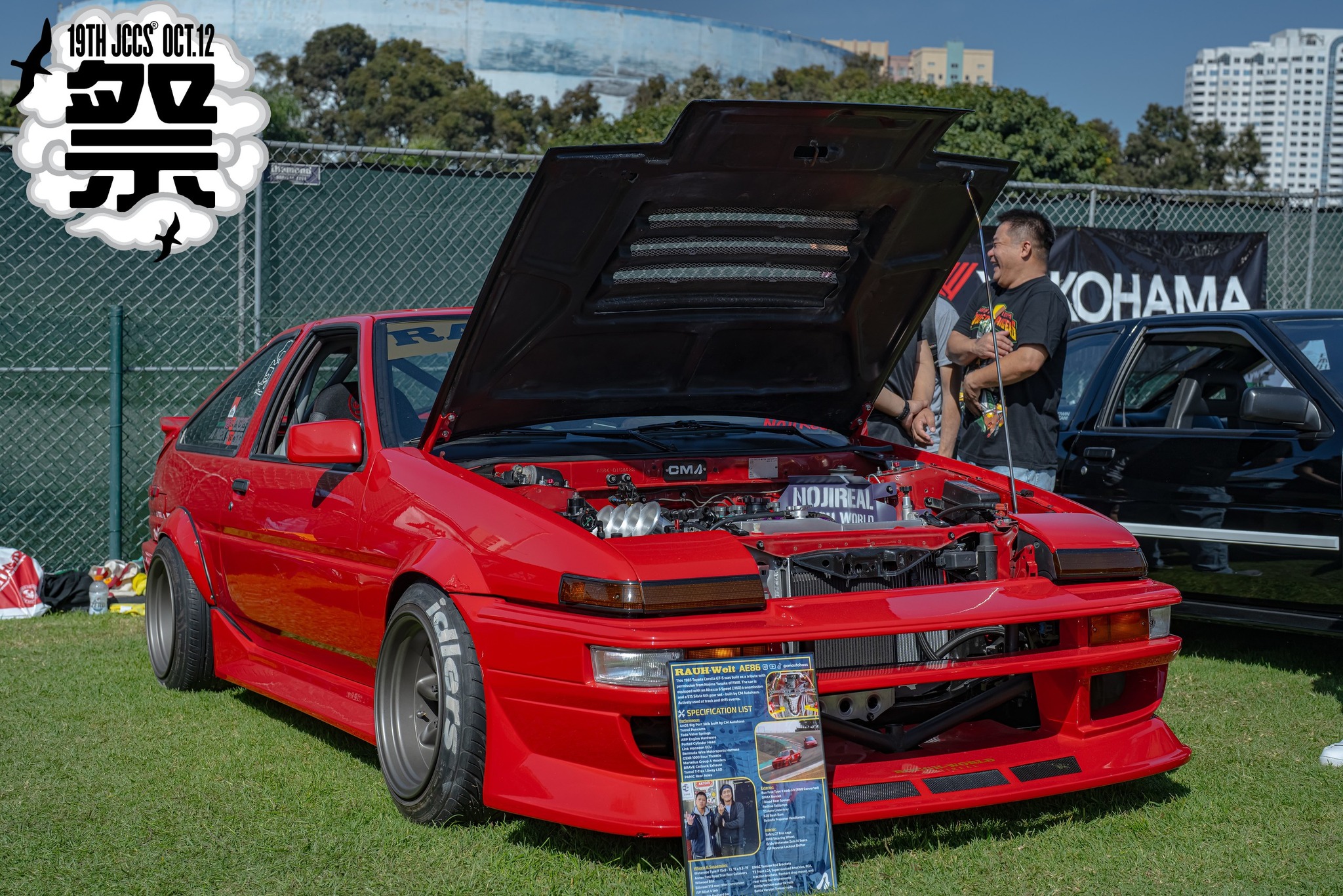 Ezekiel's 1985 Toyota Corolla GT-S at JCCS 2024