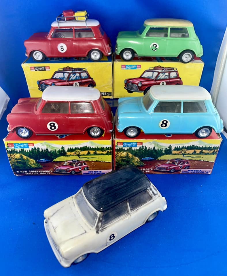 新品TOY Matthew(Green) & TOY Morris(Green) Telsalda (60's plastic toys made in Hong Kong) #J0009 Morris Mini