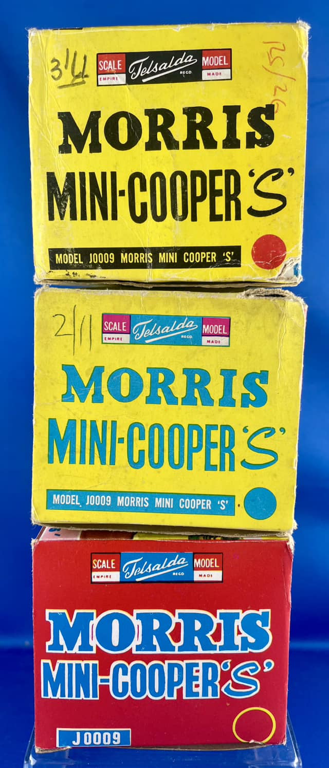 Telsalda (60's plastic toys made in Hong Kong) #J0009 Morris Mini