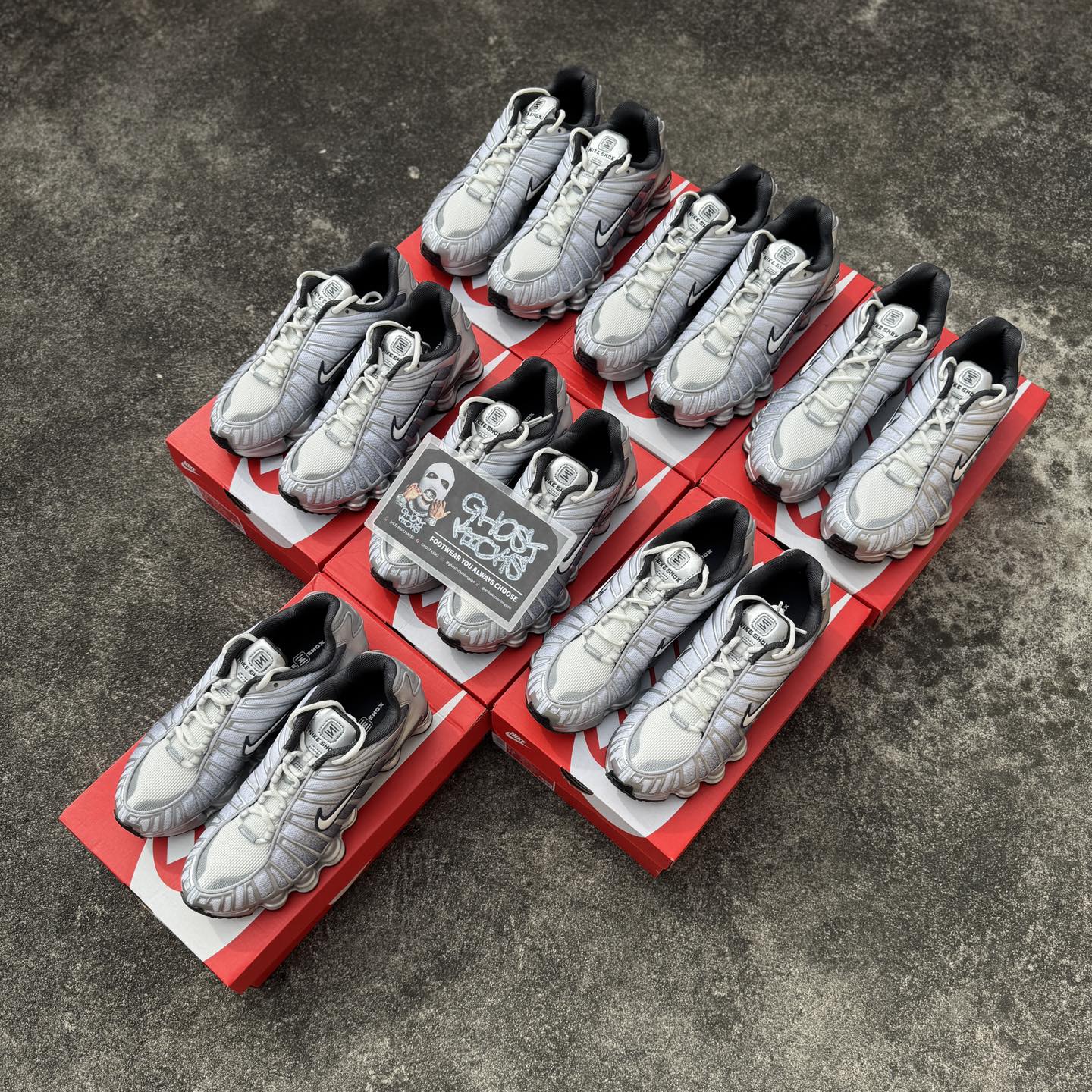 Nike Shox TL “Metallic Silver” ₱ 4,980 ONLY‼️ (BELOW SRP 
