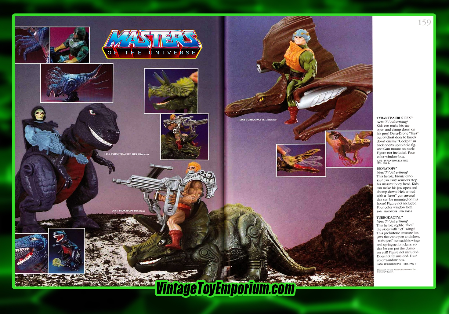 1985 Service Merchandise Catalog (pgs. 482-483) - Sectaurs - MASK