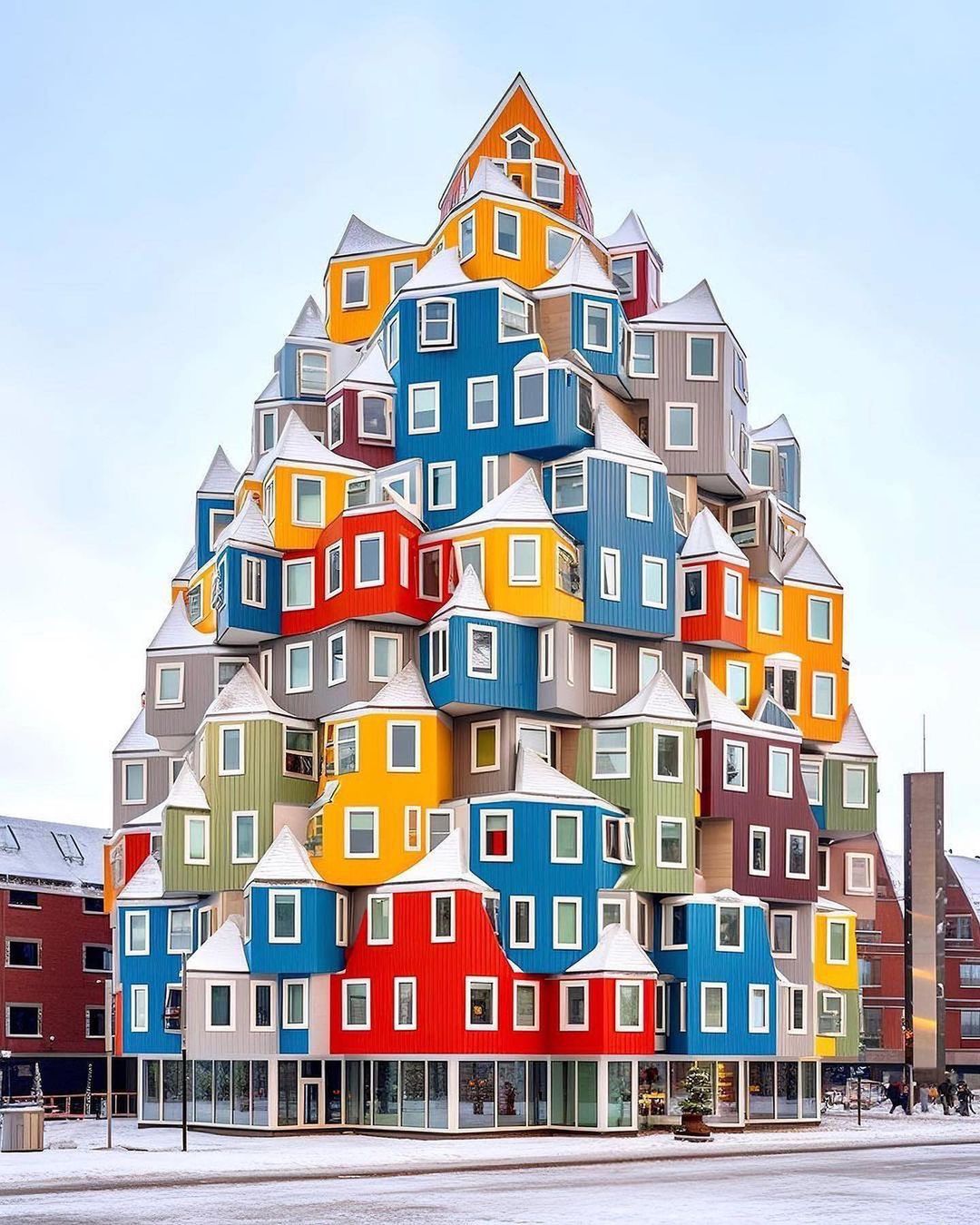 Zaandam's whimsical dwellings and Amsterdam's quirky house haven
