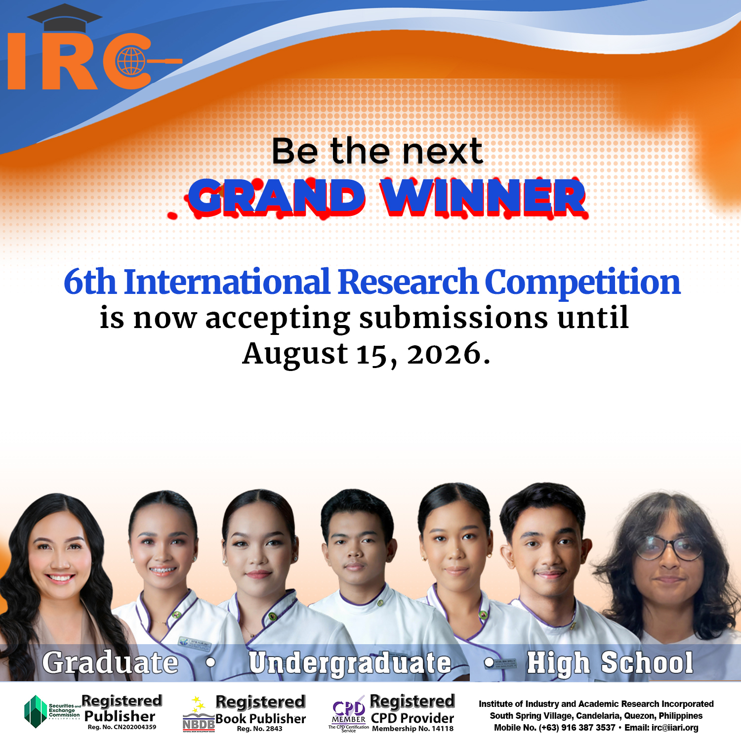 Institute - 🌟 ARE YOU THE NEXT RESEARCH SUPERSTAR? 🌟 Take a bold leap ...