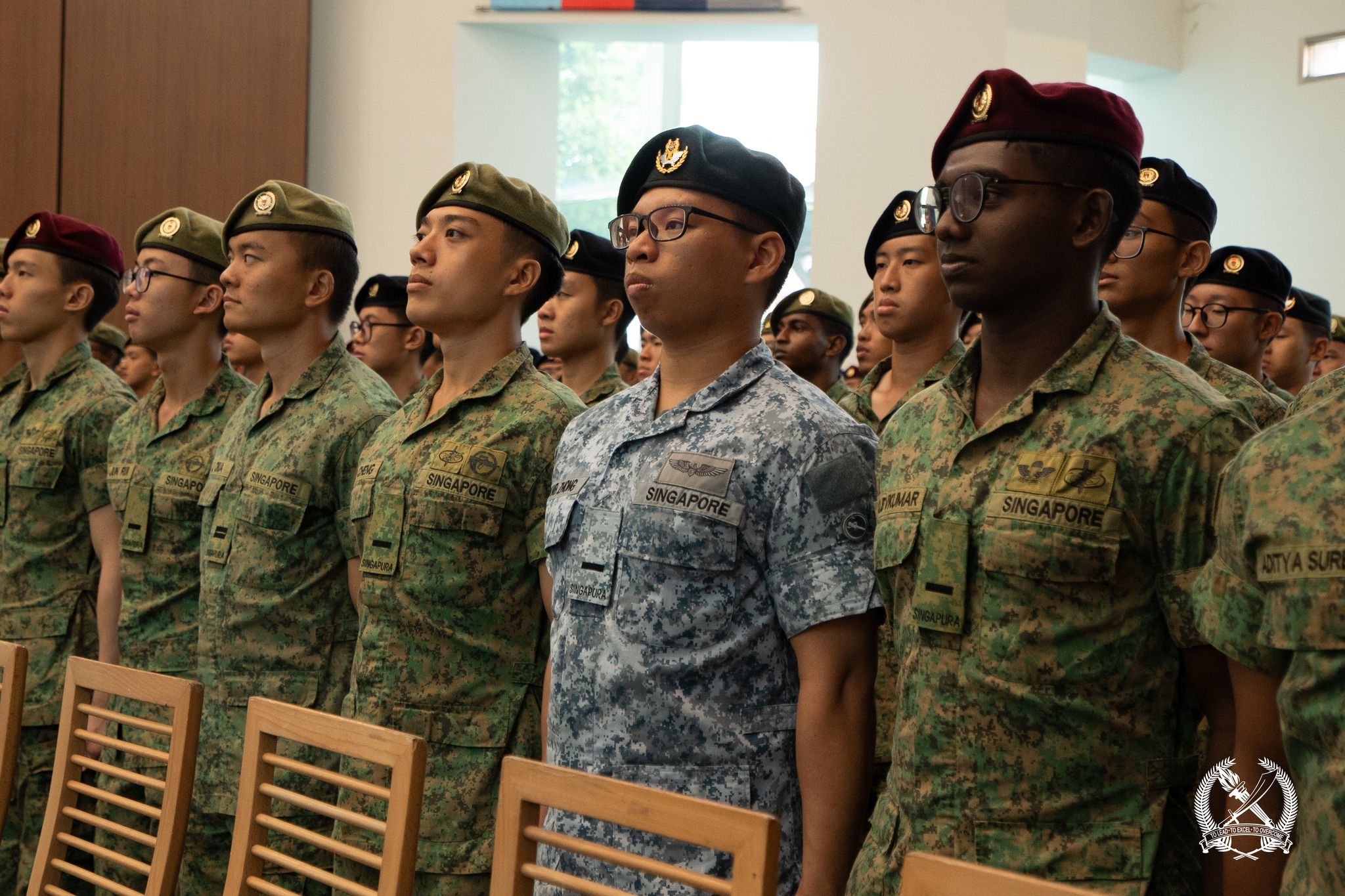 Officer Cadet School, Singapore - The arrival of the Officiating ...