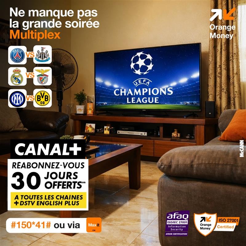 Orange Money - Ce soir, les émotions du multiplex... | Facebook