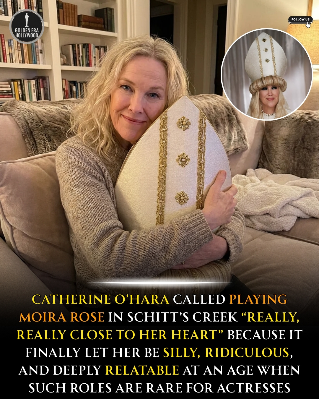 When Catherine O’Hara first stepped... - Golden Era Hollywood | Facebook