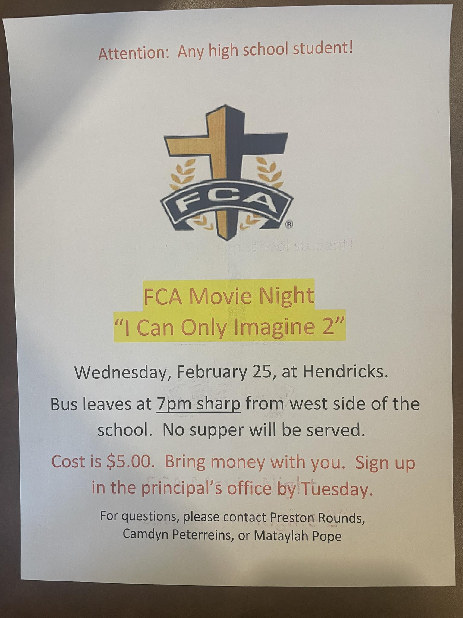 Deuel Fellowship of Christian Athletes