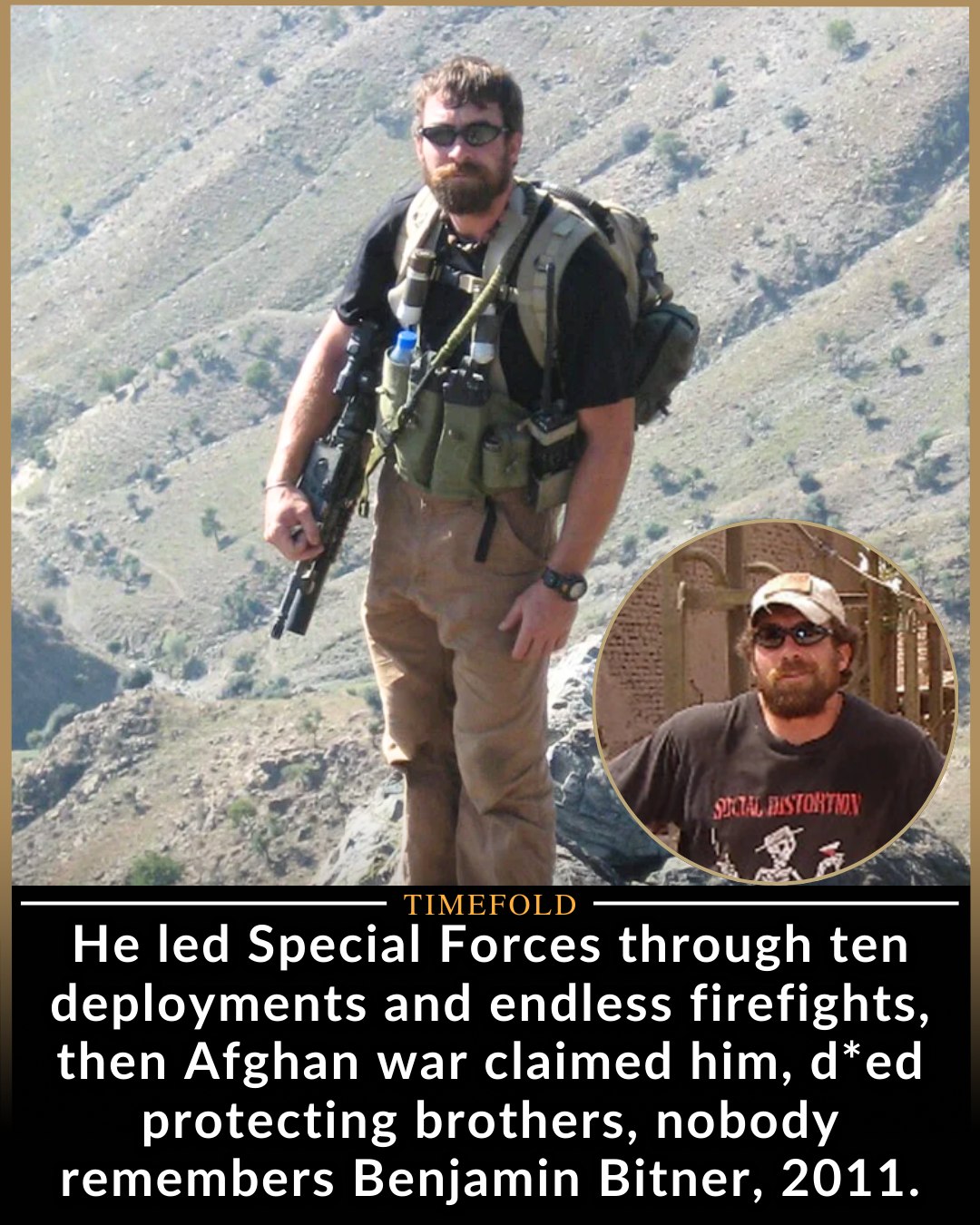 TimeFold - Benjamin Bitner walked into combat for the tenth time and ...