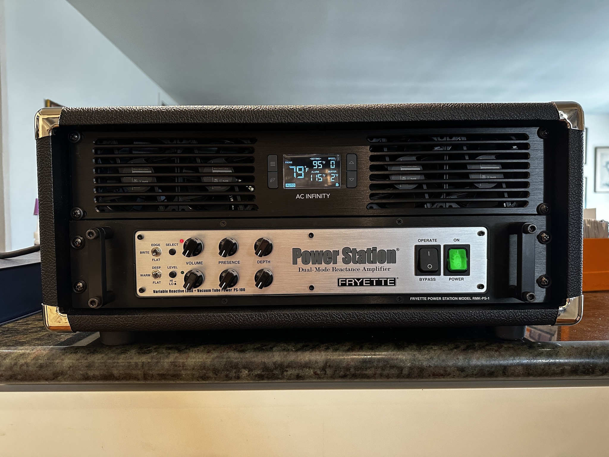 Fryette Power Station amp setup and configuration