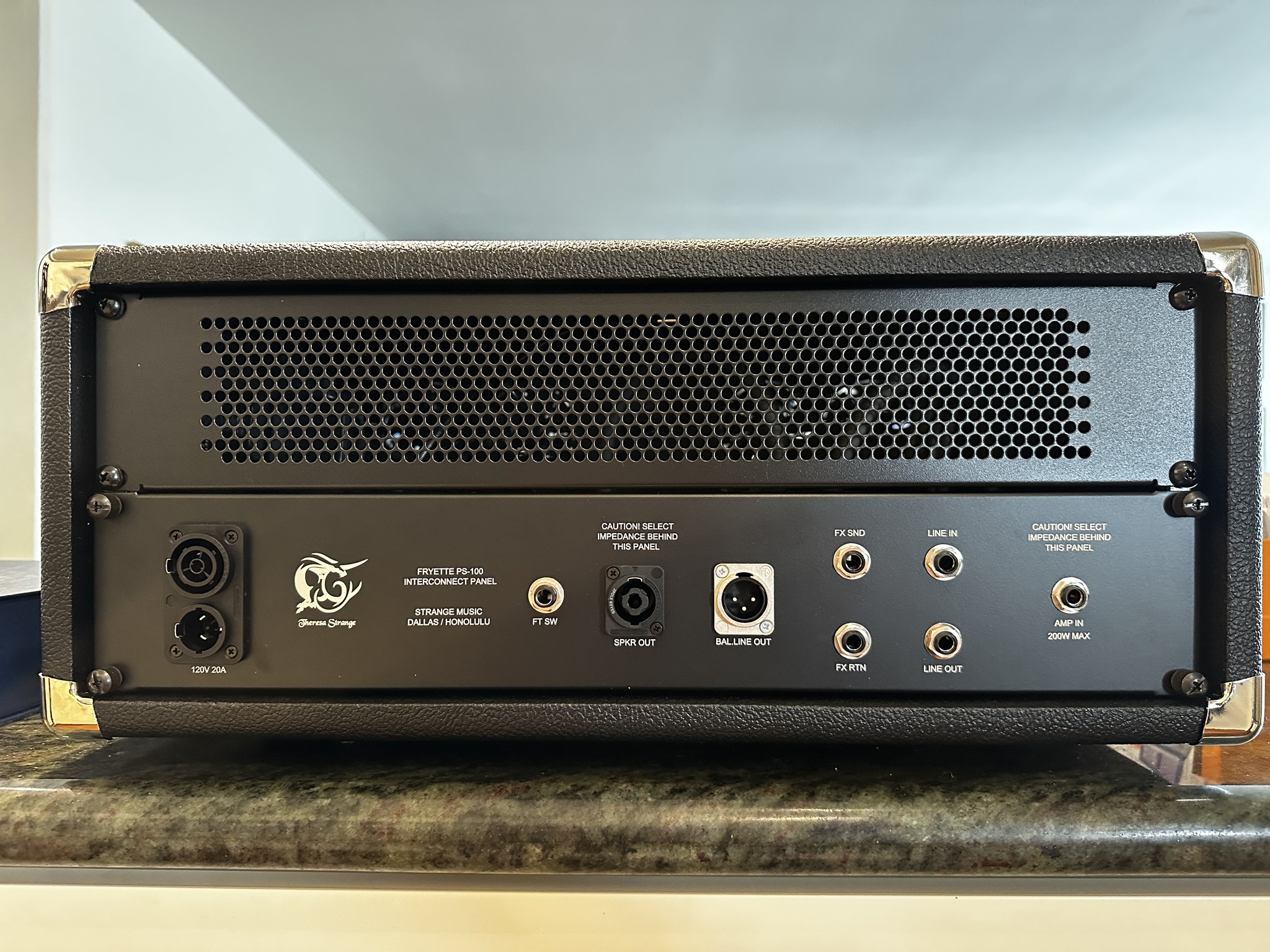 Fryette Power Station amp setup and configuration
