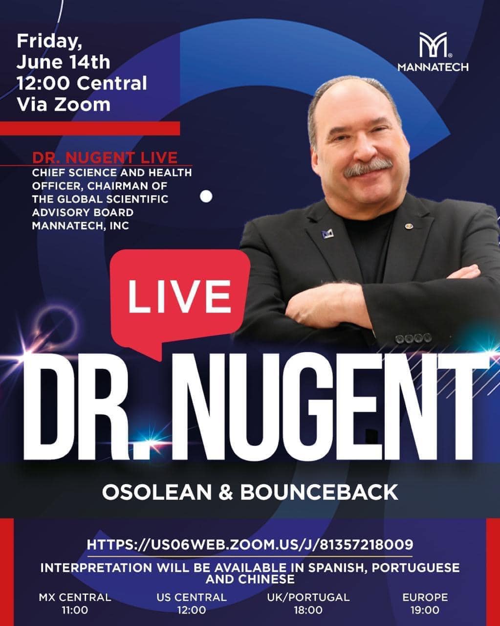 🌟🎙️ Exciting News! Join us LIVE for an... - Mannatech Europe