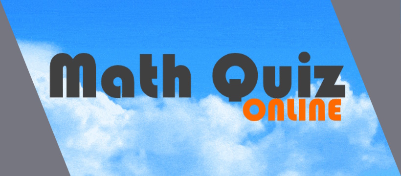 Math Quiz Online - Free Math Game