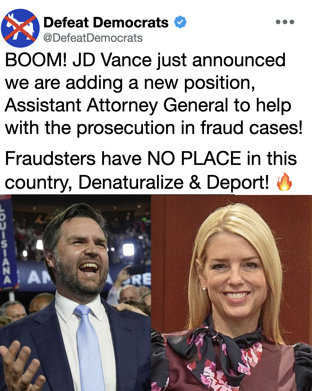 Red - LETS GO! The fraud has gone on for far too long, it's time to ...