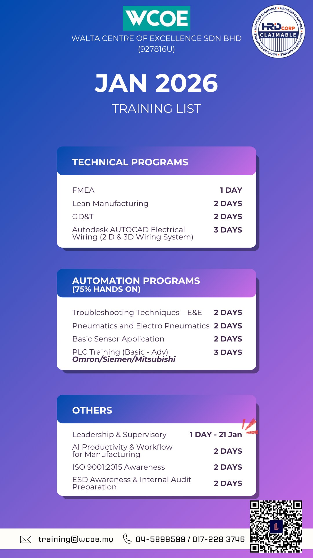 🌟 Exciting Announcement! 🌟 We are... - WCOE_Training Centre | Facebook