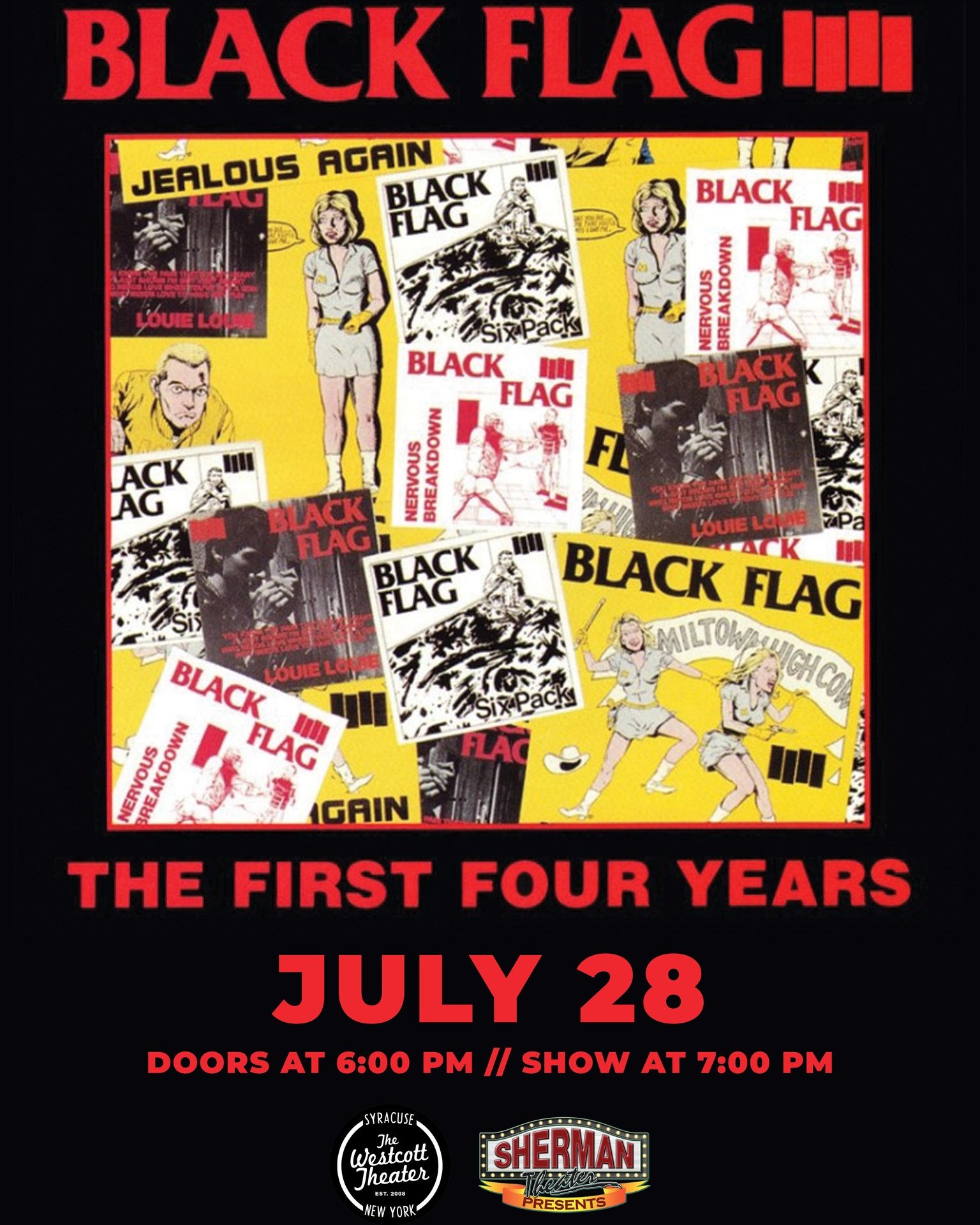 Black Flag plays 2-hour best of set at Sister on Jan 28