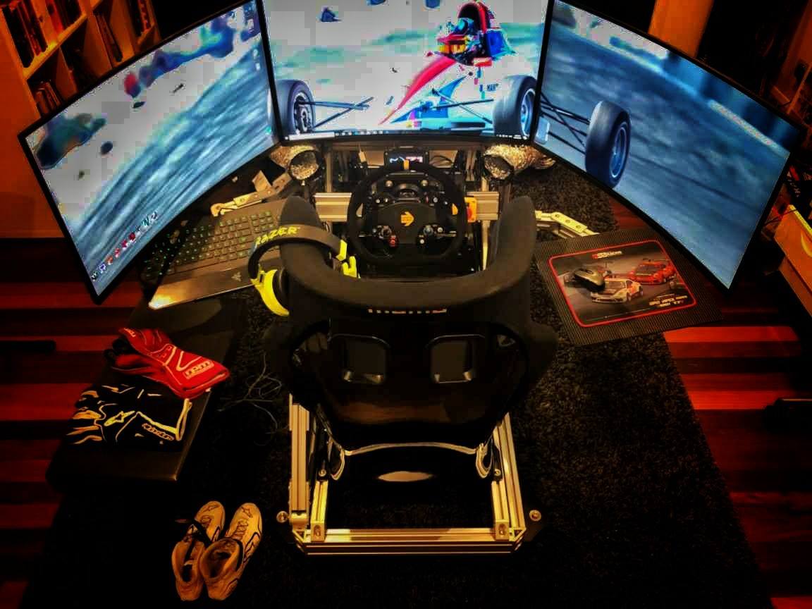A big thank you to Con and... - Hybrid Racing Simulations