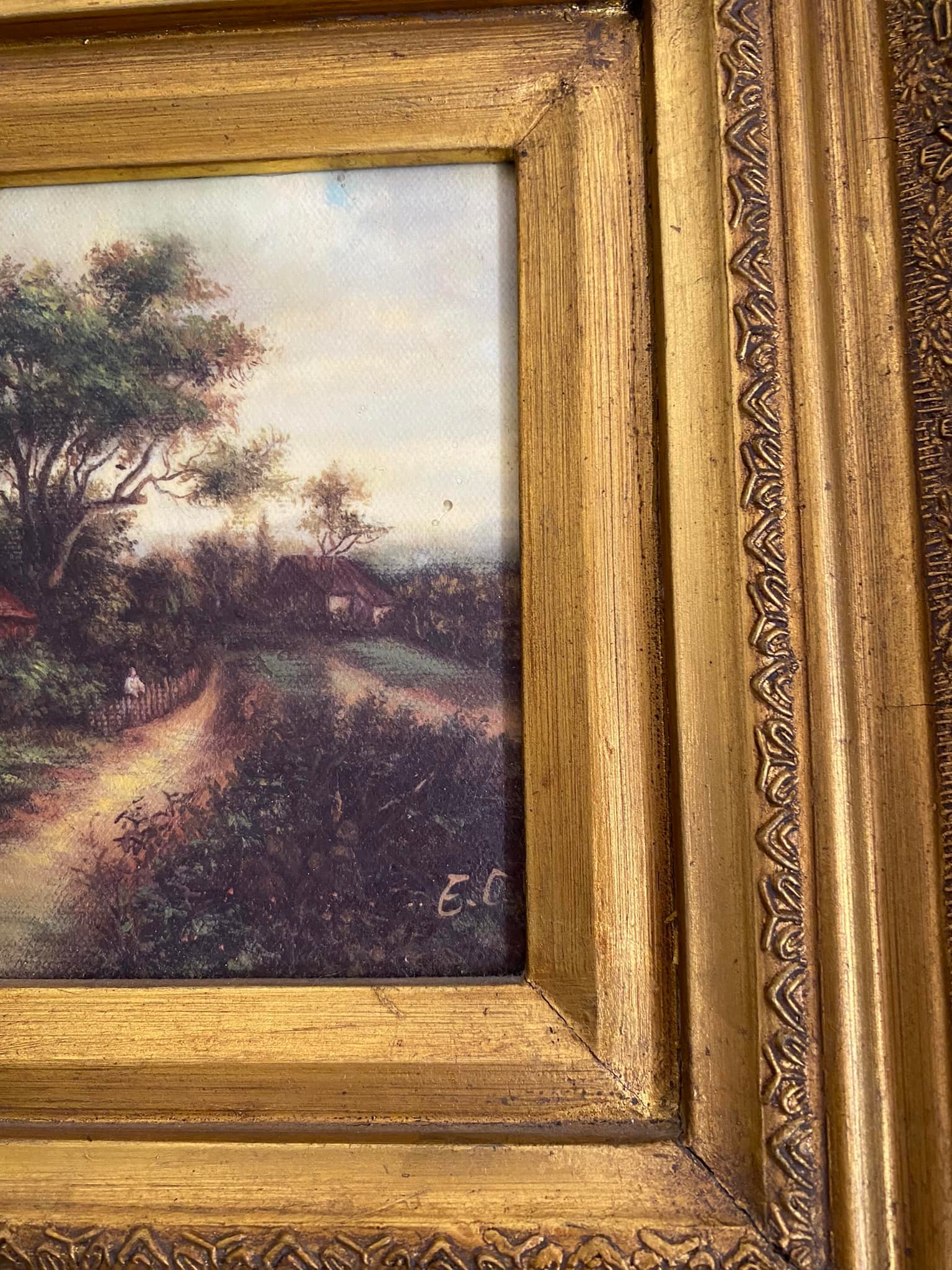 What is the value of this E C Williams painting?
