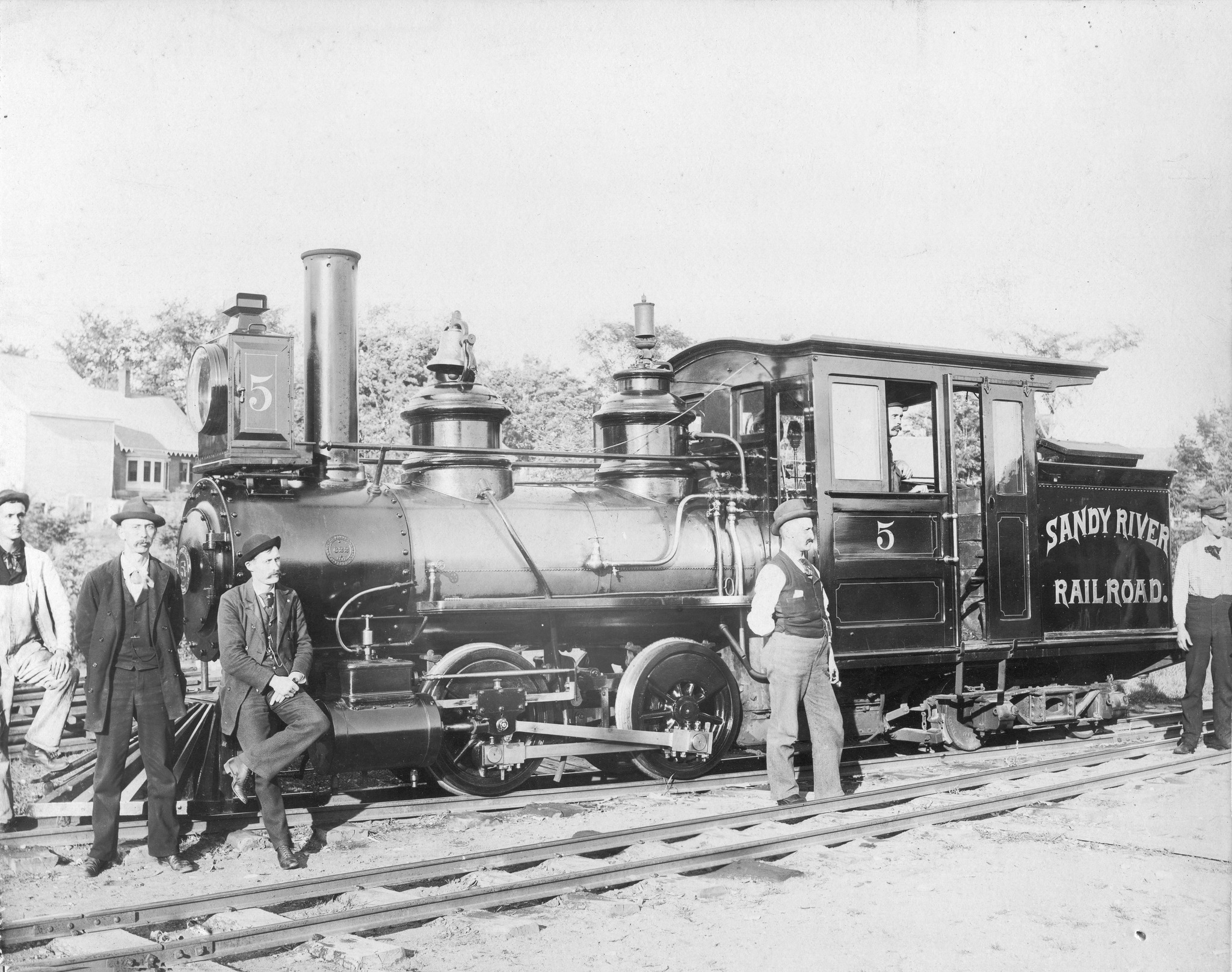 Sandy River & Rangeley Lakes engine 6, built by the Portland
