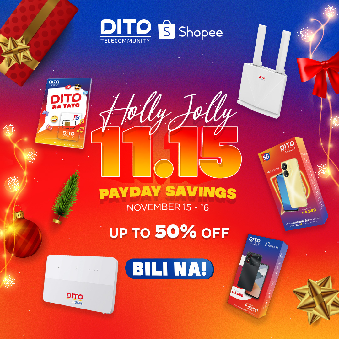 DITO - What a bright time, it's the right time to tick off your holiday ...