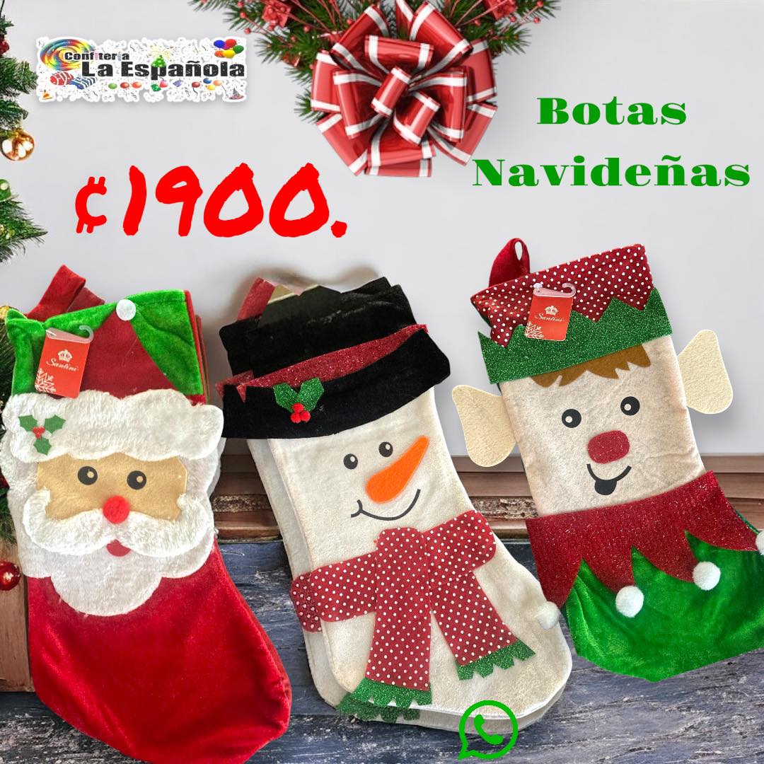 Confiteria - 🎄 Botas navideñas para llenar de dulces y sorpresas 🎄 ...