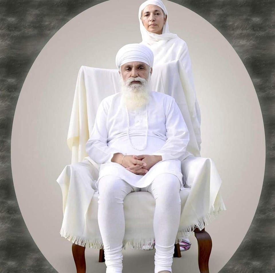 Warriors of peace in white-