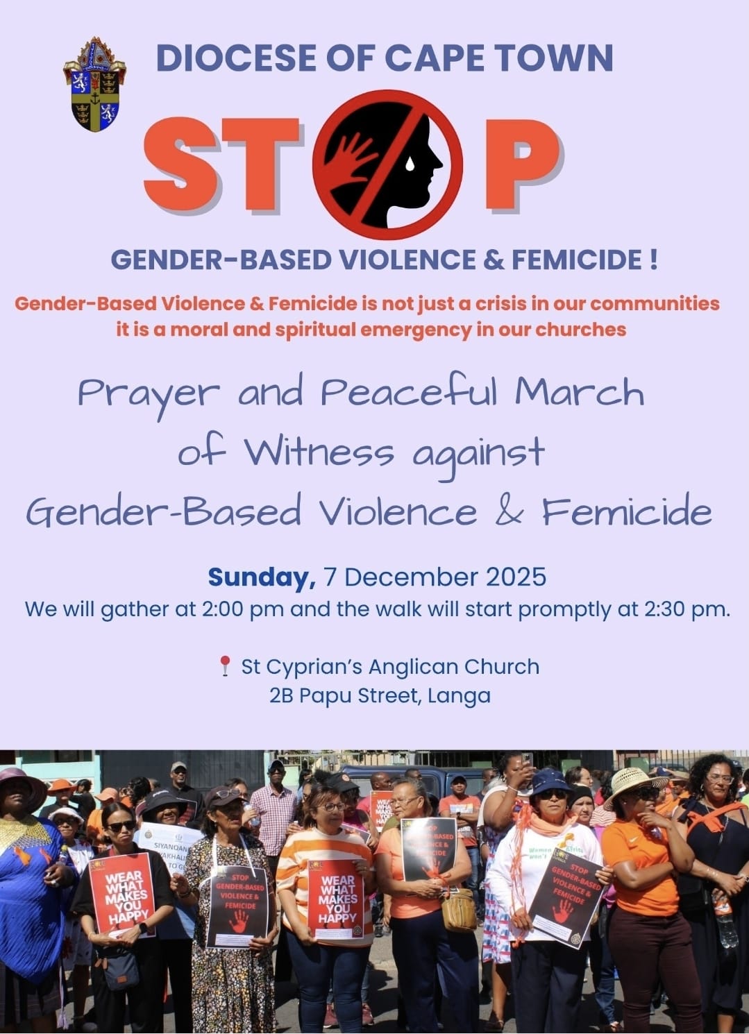 St. - DIOCESE OF CAPE TOWN - Call to Stand Together Against Gender ...