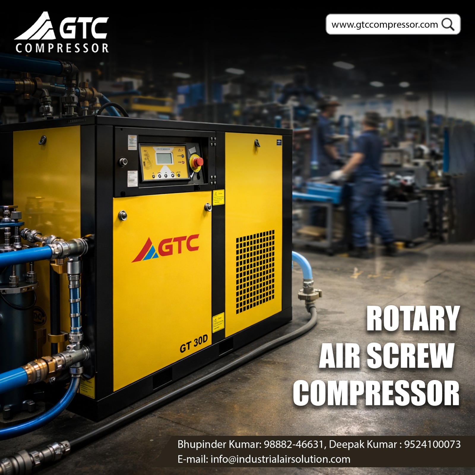 GTC Compressor - 💨 GTC Compressor 💨 Rotary Air Screw... | Facebook