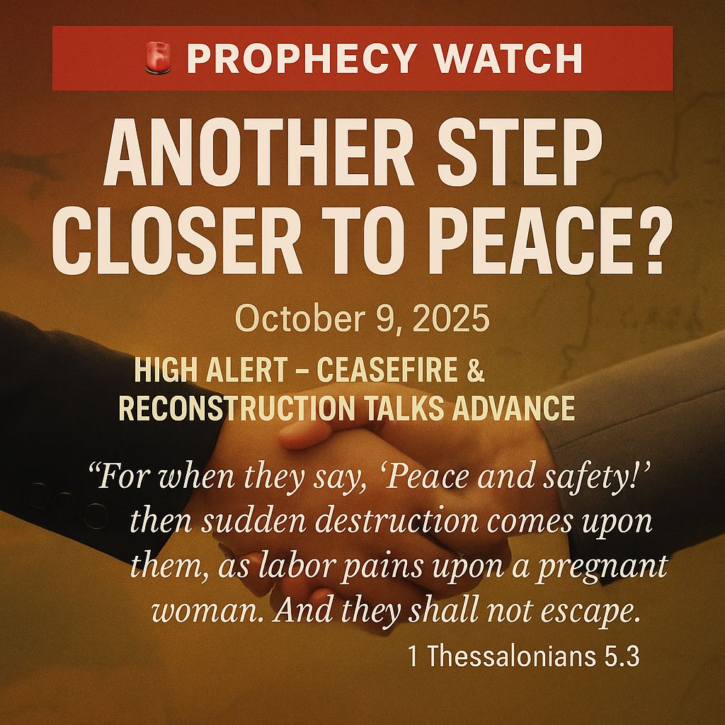 🚨 Prophecy Watch: Another Step... - Endtime Prophecy Dialog | Facebook