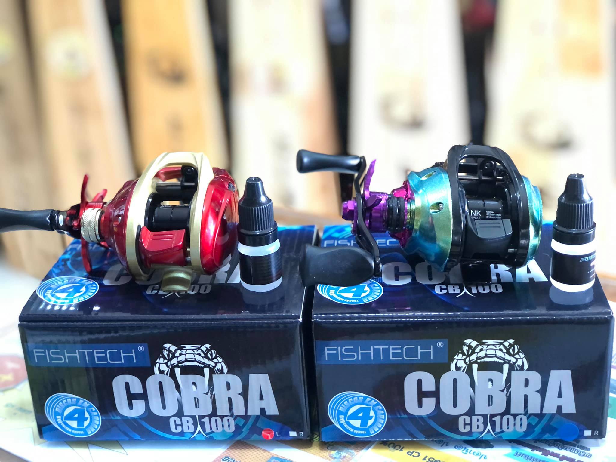 #รอกหยดน้ำ Fishtec COBRA CB100... - Family Fishing Thailand