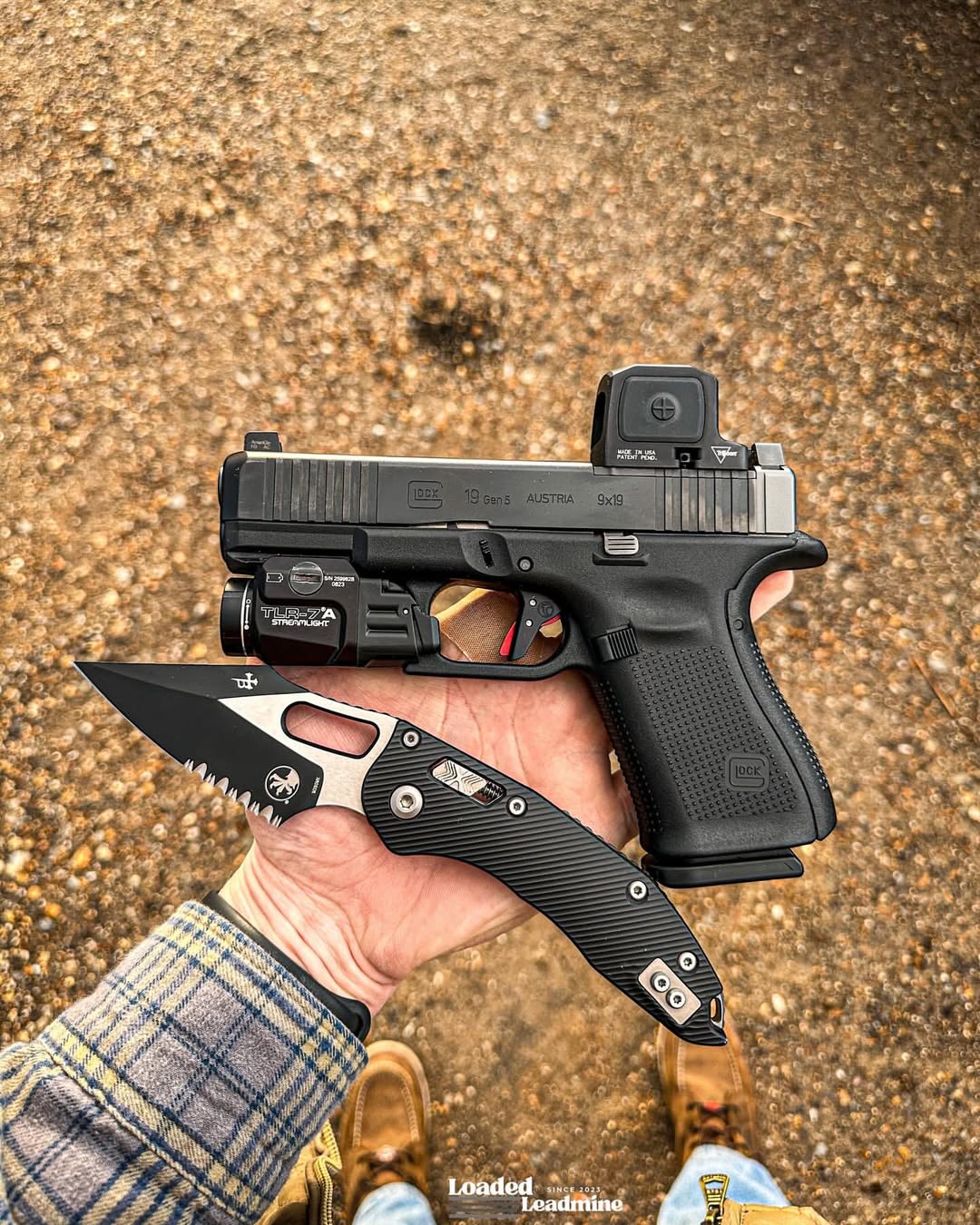 AMERIGLO - Friday carry 💪 GLOCK 19 Gen 5 Trijicon, Inc. RCR AMERIGLO ...