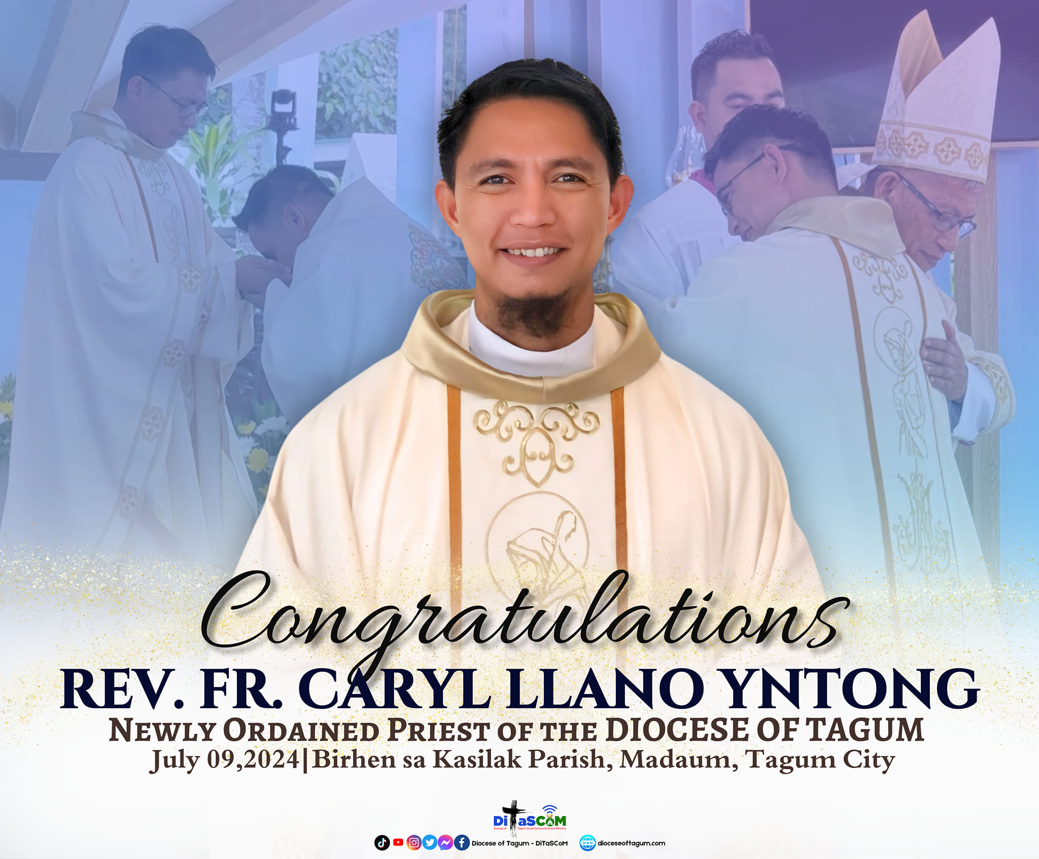 𝐂𝐎𝐍𝐆𝐑𝐀𝐓𝐔𝐋𝐀𝐓𝐈𝐎𝐍𝐒, 𝐑𝐄𝐕.... - Roman Catholic Diocese of Tagum | Facebook