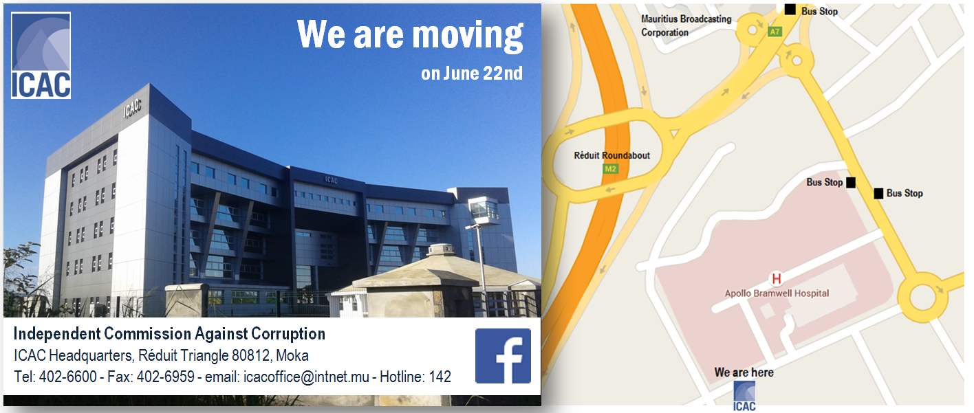 Financial - We are moving! Kindly note our new address as from Monday ...