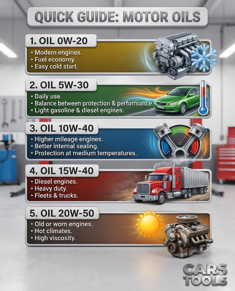 Cars - QUICK GUIDE: MOTOR OILS 🛢️ | Use the right one or kill your ...