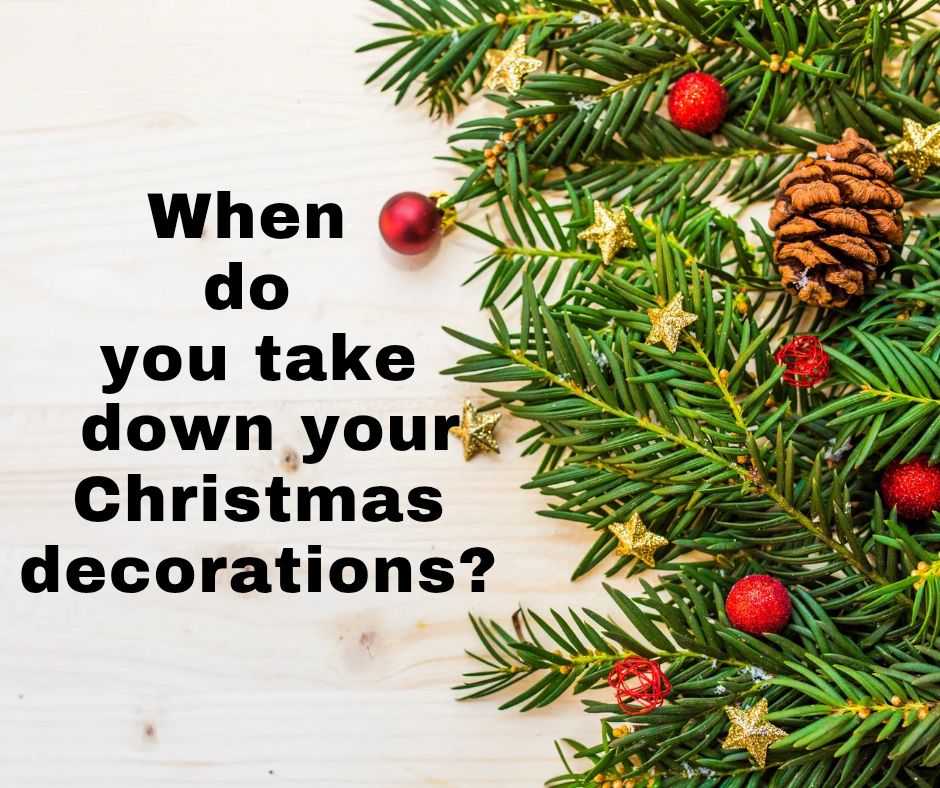 Crafeteria - When do you take down your Christmas decorations? | Facebook