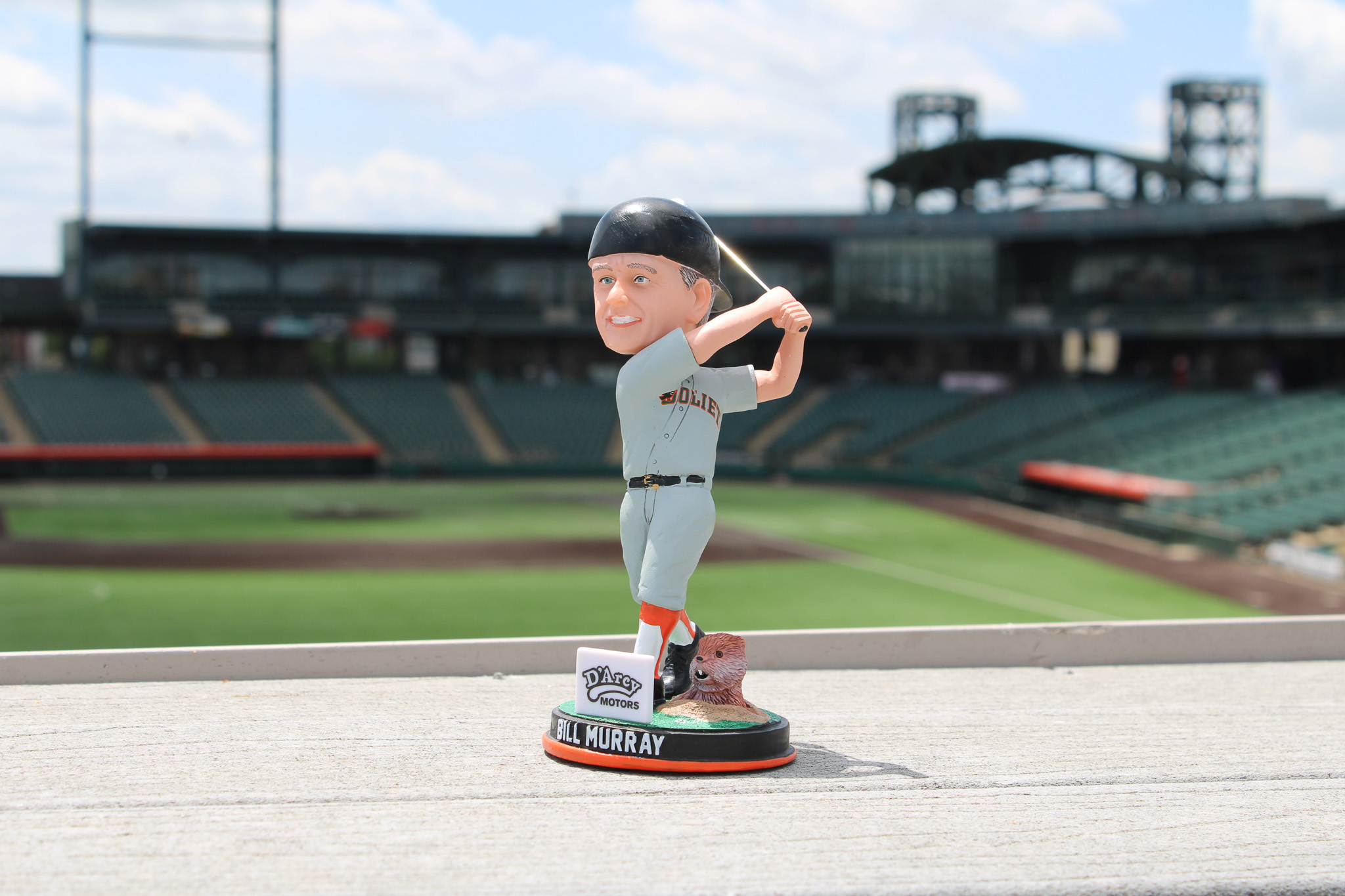 Today is Bill Murray bobblehead day at Wrigley Field 🤩