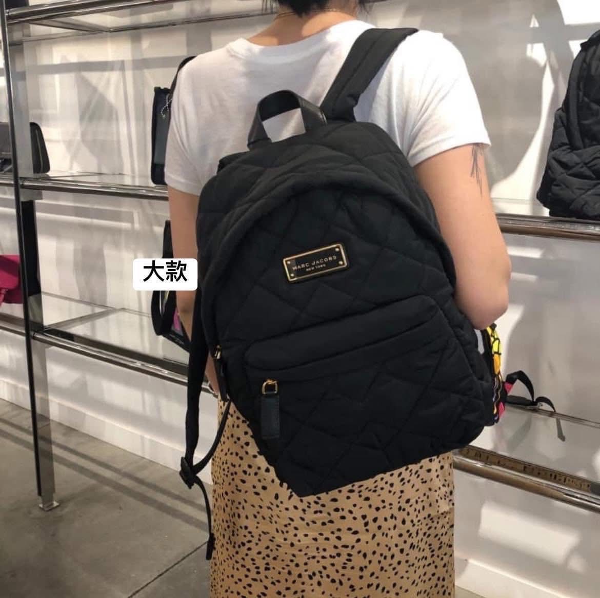 RedCherry美國品牌代購連線 - MJ 菱格尼龍後背包 熱門款 回歸限定折扣啦 （（好多人等敲碗開團！！ 中款2980免運 黑色、豹紋色 ...