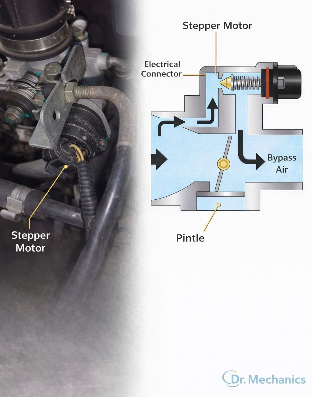 If I am using a stepper motor iac I do not need an f iddle valve?