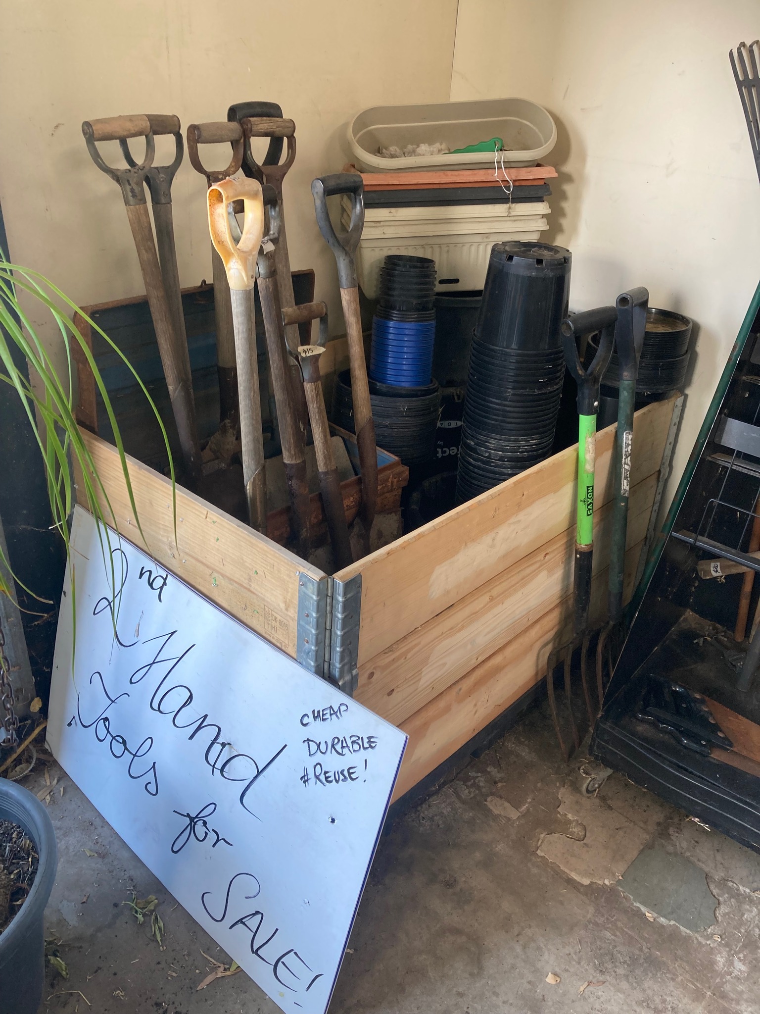 New recycled tool section!!... - Garden Goodness Smithfield