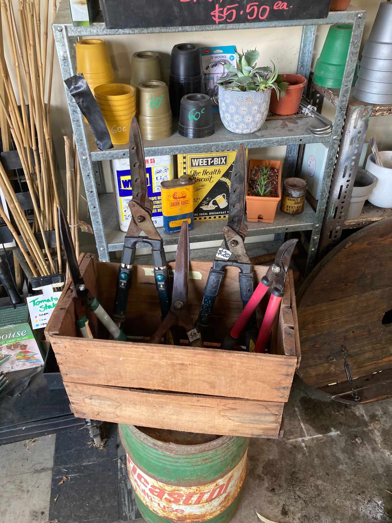 New recycled tool section!!... - Garden Goodness Smithfield