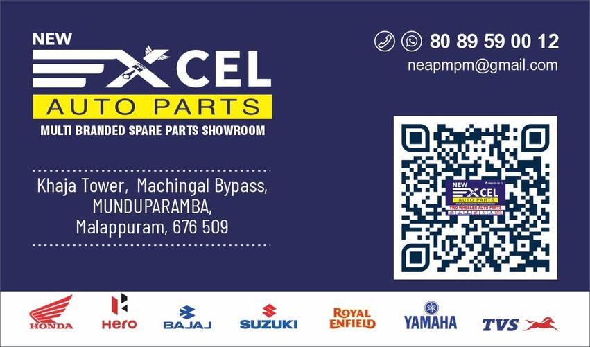 New Excel Auto Parts | Palghat