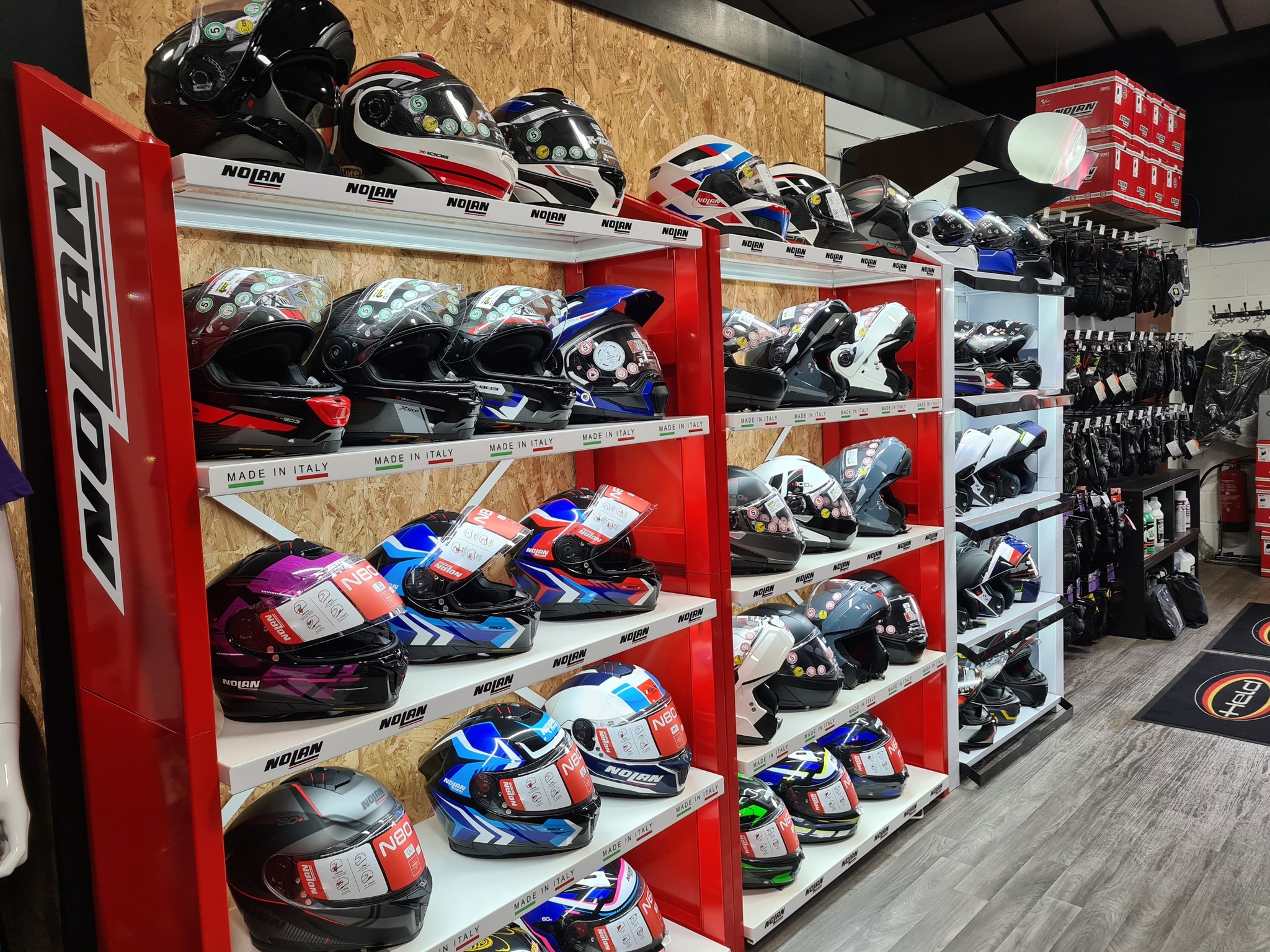 nolan crash helmets retailers N20-2 VISOR TRICOLORE Bianco / Verde / Rosso  Aerodynamic appendix (RAS Nolan X-904 UC LIQUID RED