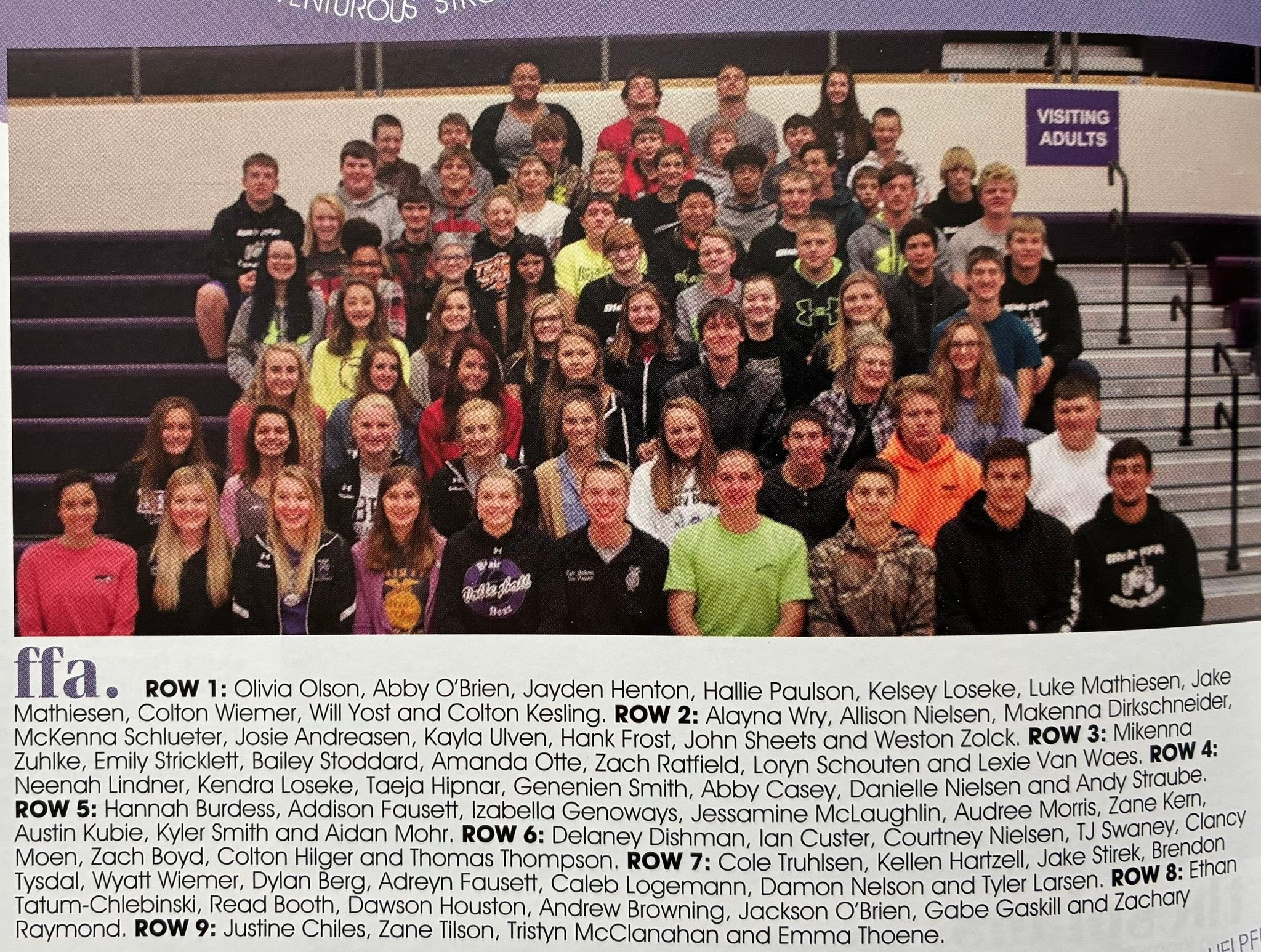Blair High School Alumni Association - Erin Coffey (top right) picks up ...
