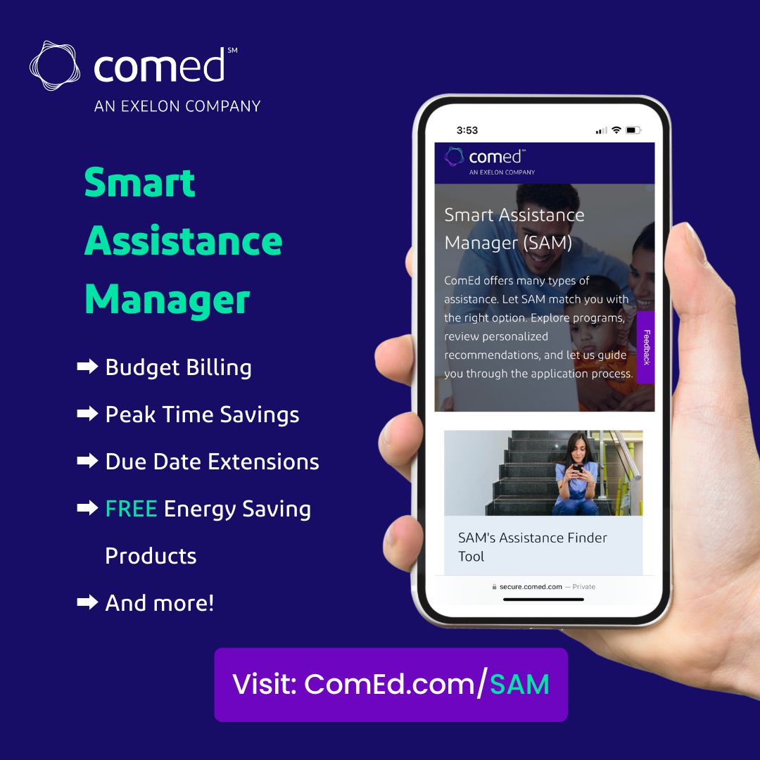 ComEd - Our Smart Assistance Manager (SAM) was designed to... | Facebook