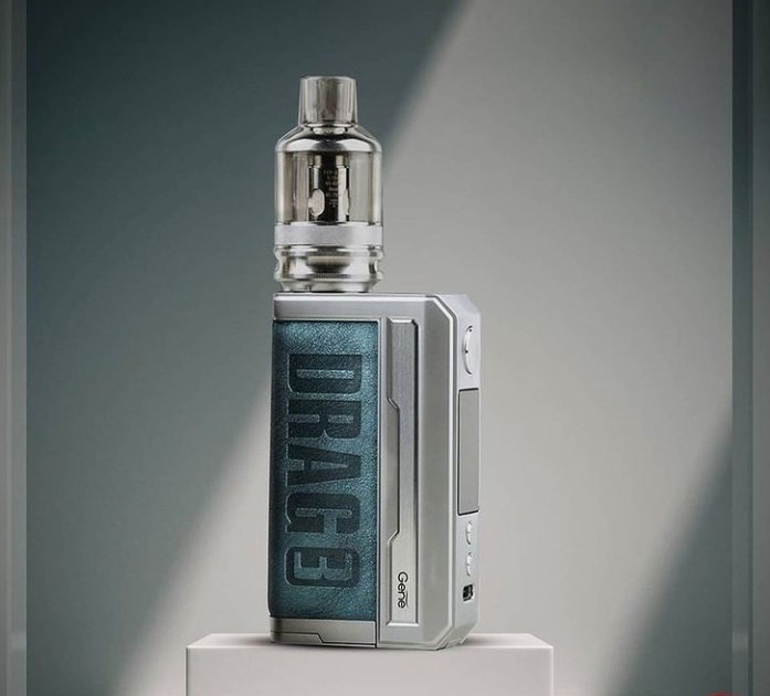 voopoo drag 3 prussian blue متوفر الآن مواصفات الجهاز Material: Leather + Zinc Alloy + PCTG Size: 138*52*25mm Colors: Blue, Smoky Grey, Marsala, Sandy Brown, Classic Newly Upgraded GENE.FAN 2.0 Chipset 0.001S Extreme Vuse Zero Nicotine Vape: E-liquids FLAVORS:WATERMELON - POP