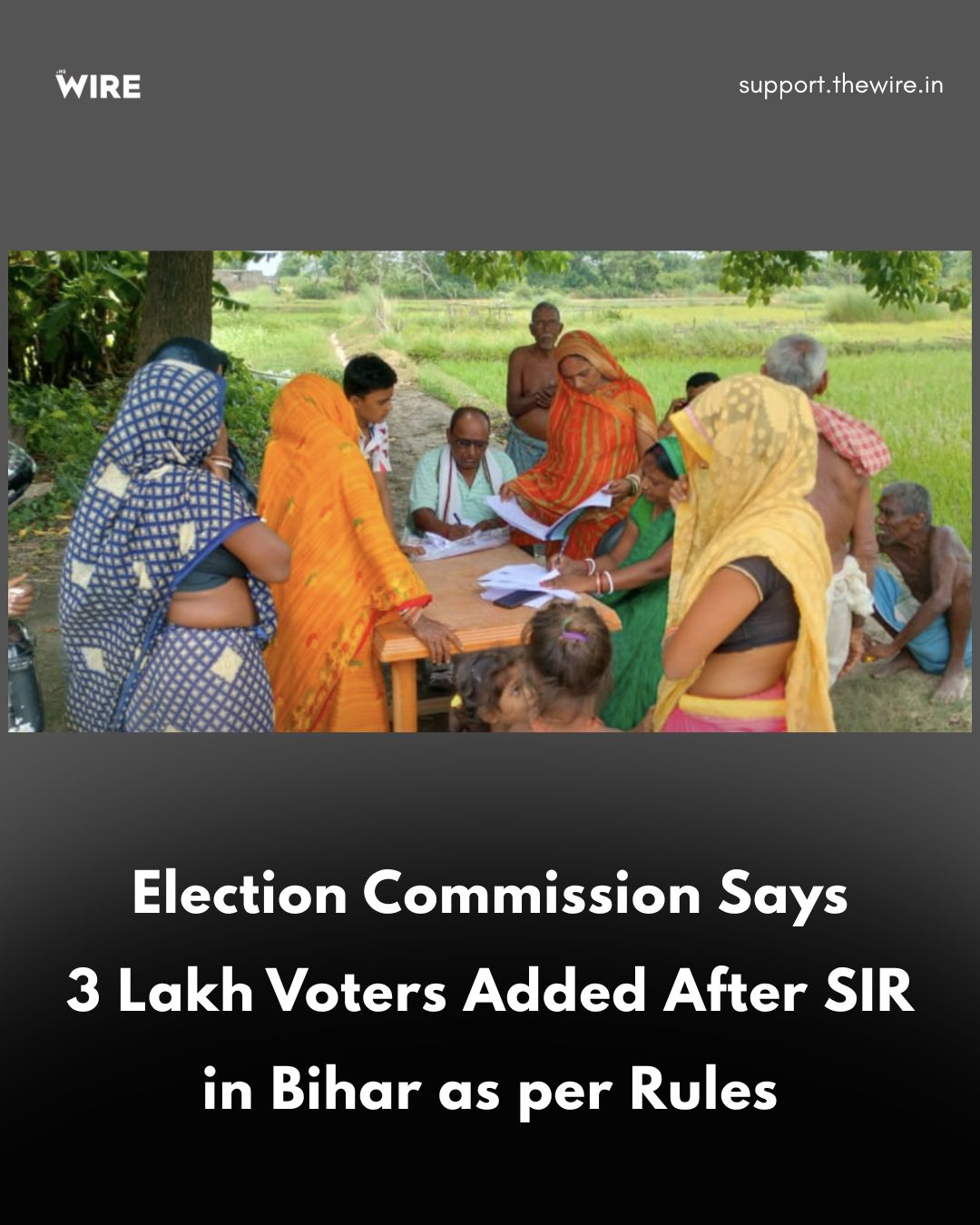 TheWire.in - After the Congress flagged an increase of 3 lakh voters in ...