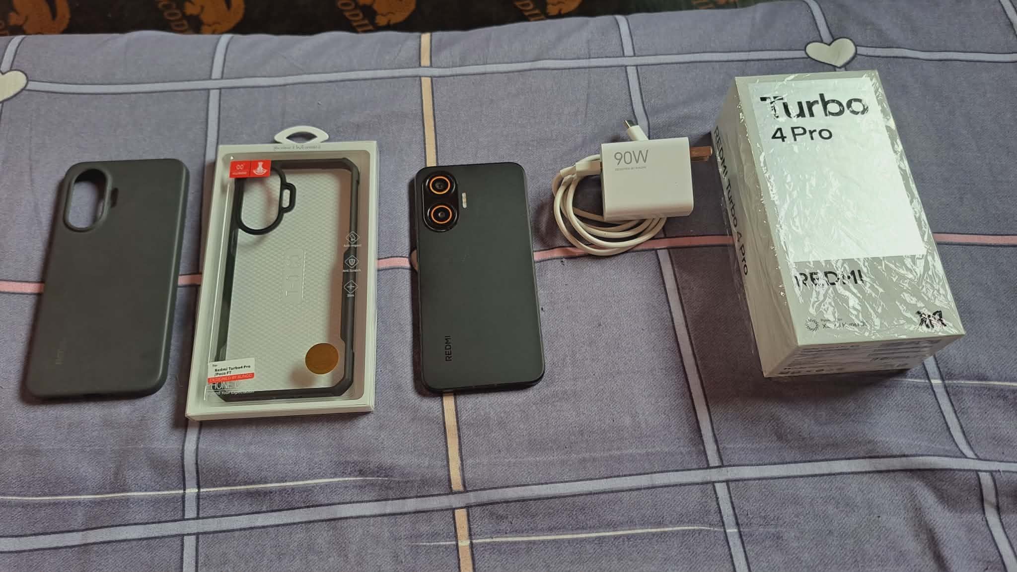 Redmi turbo 4 pro 12/256 CN ROM complete with receipt (Jan 26 2026 