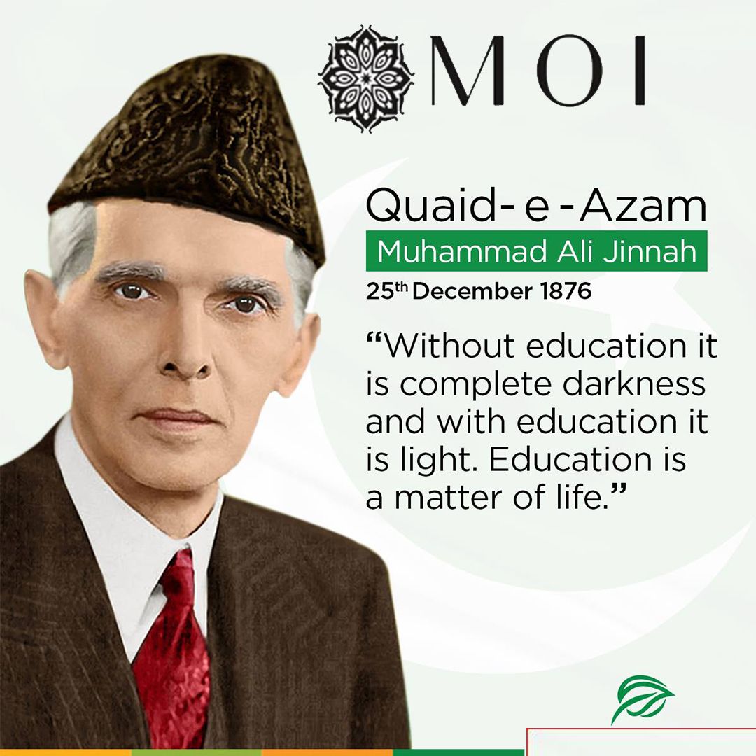 The MOI - Today, 25th December, we proudly commemorate the birth ...