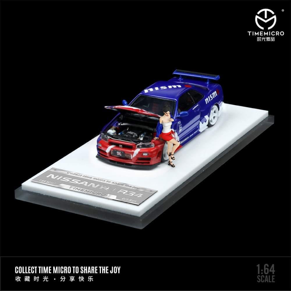 COLLECTORS…🔥🐅🏁 TimeMicro × PSC DESIGN 1:64 Nissan Skyline GT-R
