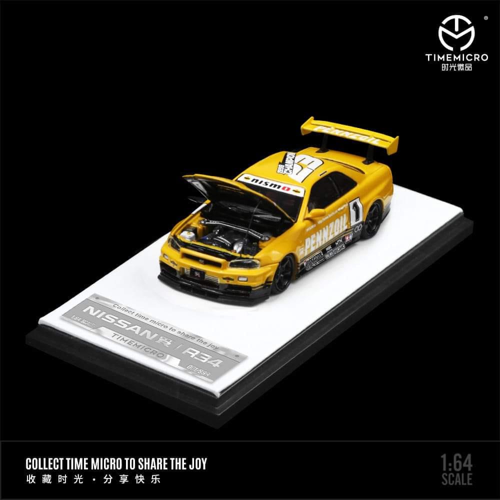 COLLECTORS…🔥🐅🏁 TimeMicro × PSC DESIGN 1:64 Nissan Skyline GT-R